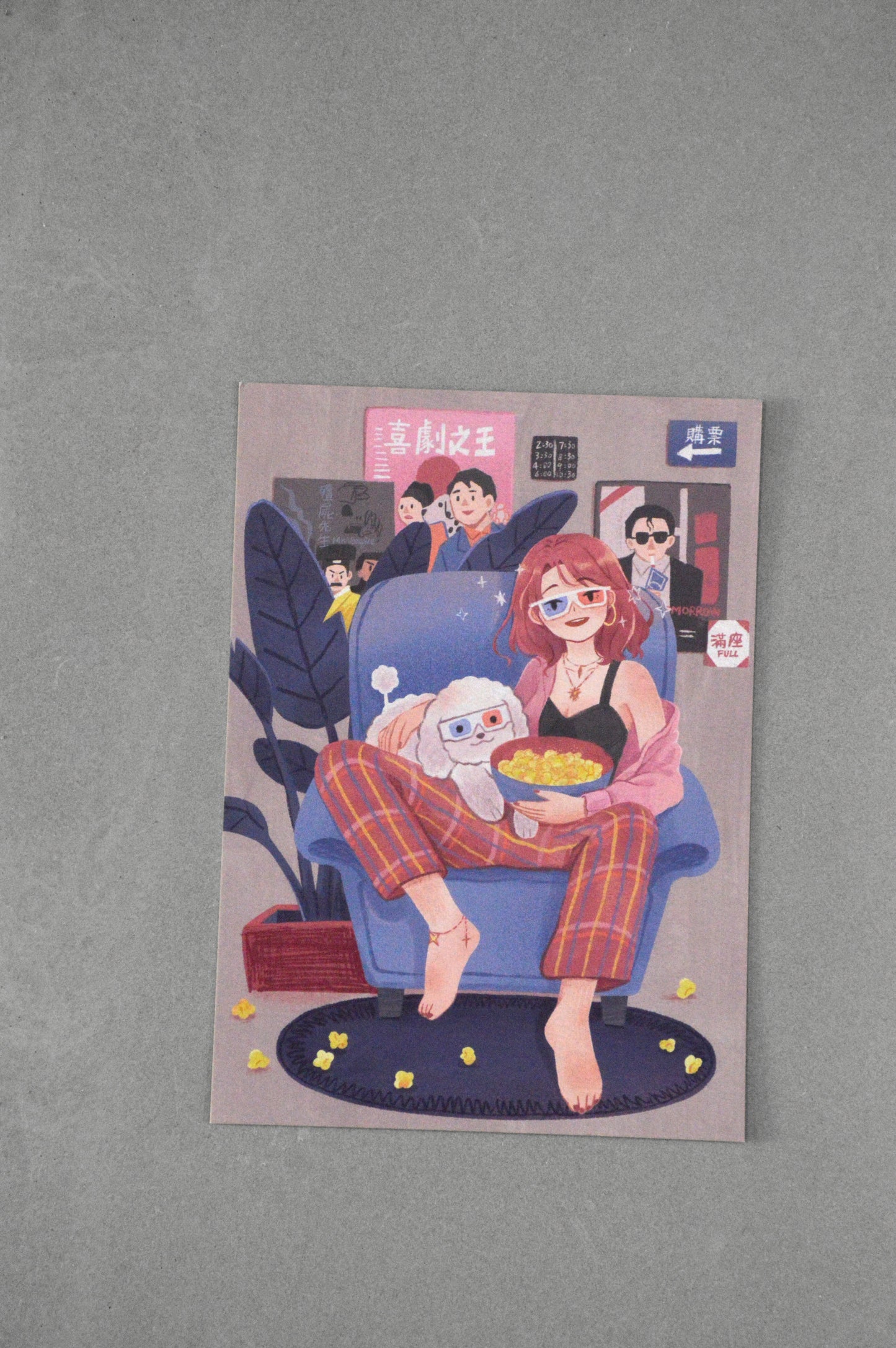 香港經典電影明信片