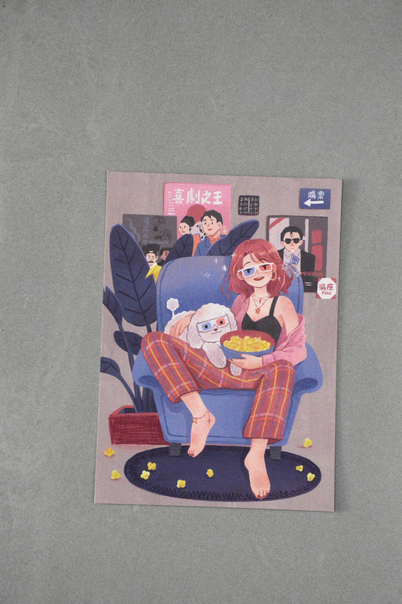 香港經典電影明信片