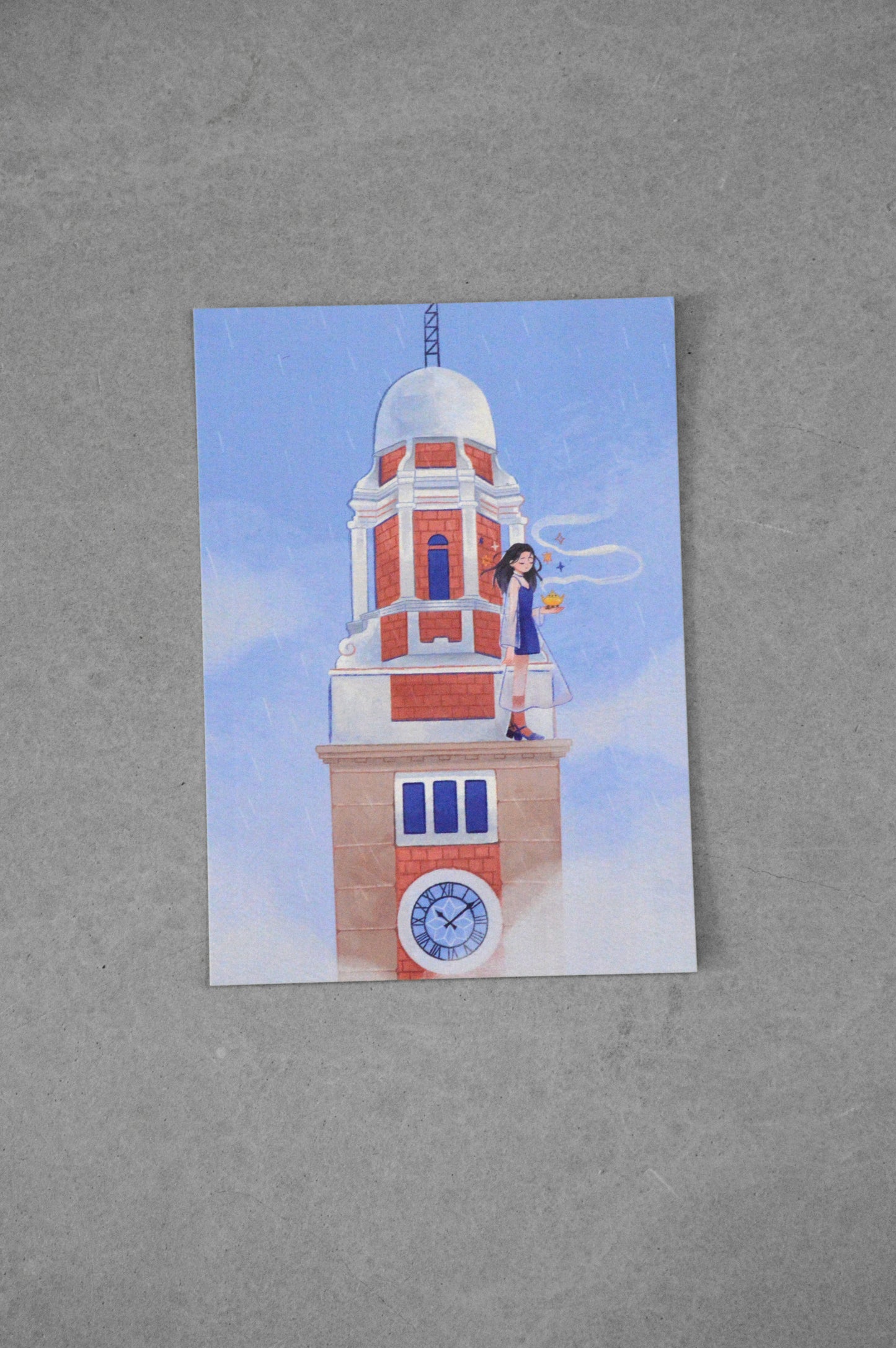 香港鐘樓明信片